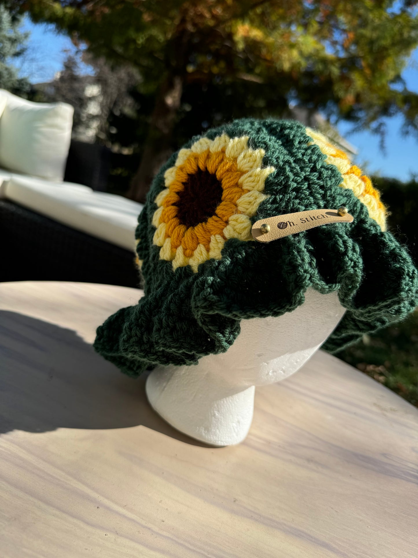 Sunflower Bucket